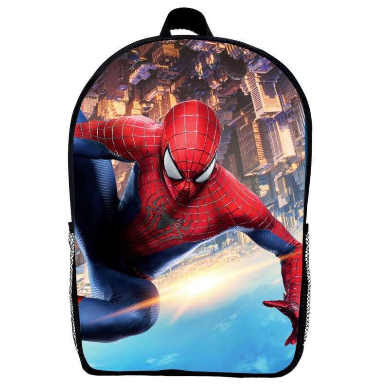 Школьный рюкзак Spider Men 07 39х27х14 см 14 л Черный (2305187694)