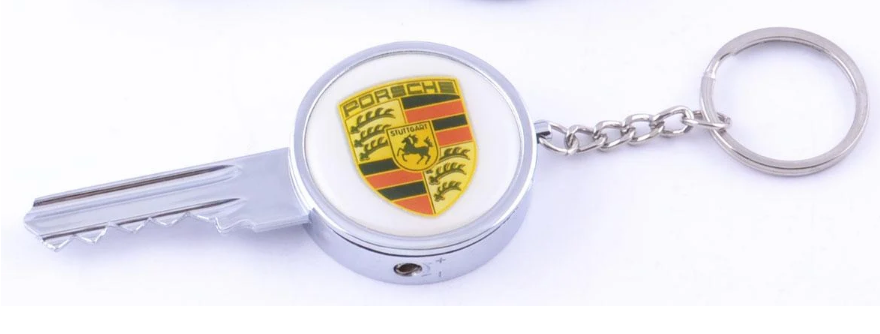 Зажигалка-брелок карманная Ключ от Porsche (32161840)