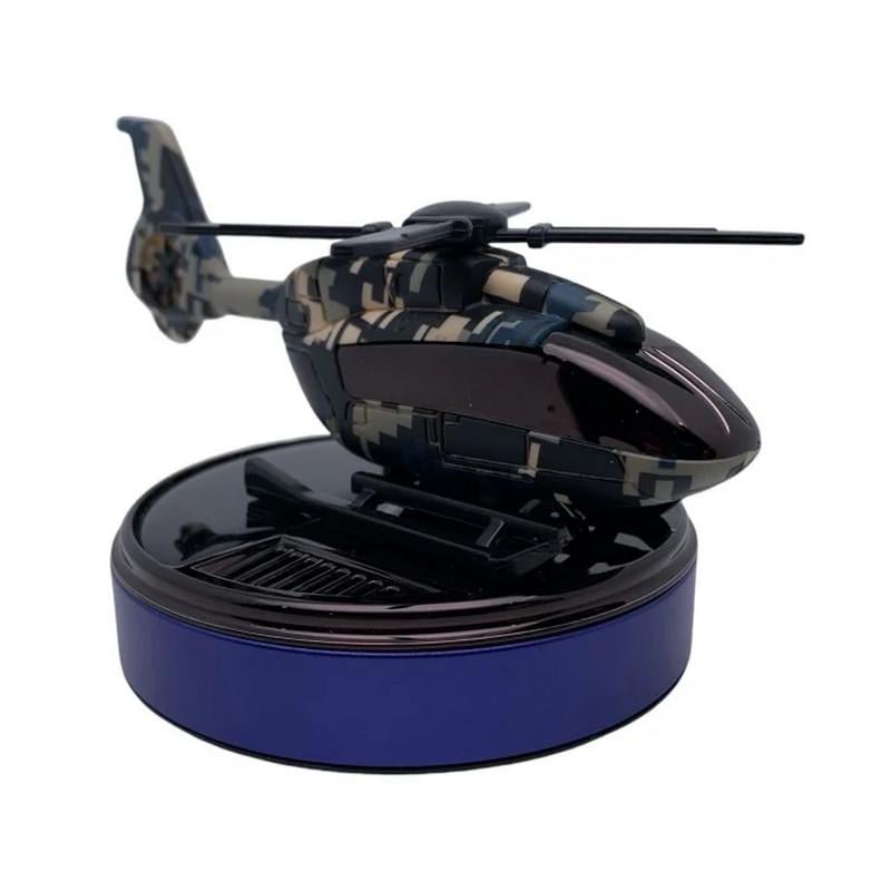 Ароматизатор автомобільний Вертоліт Cologne на сонячній батареї Pixel/Blue (4703-Leader) - фото 2 Ароматизатор автомобільний Вертоліт Cologne на сонячній батареї Pixel/Blue (4703-Leader) - фото 2