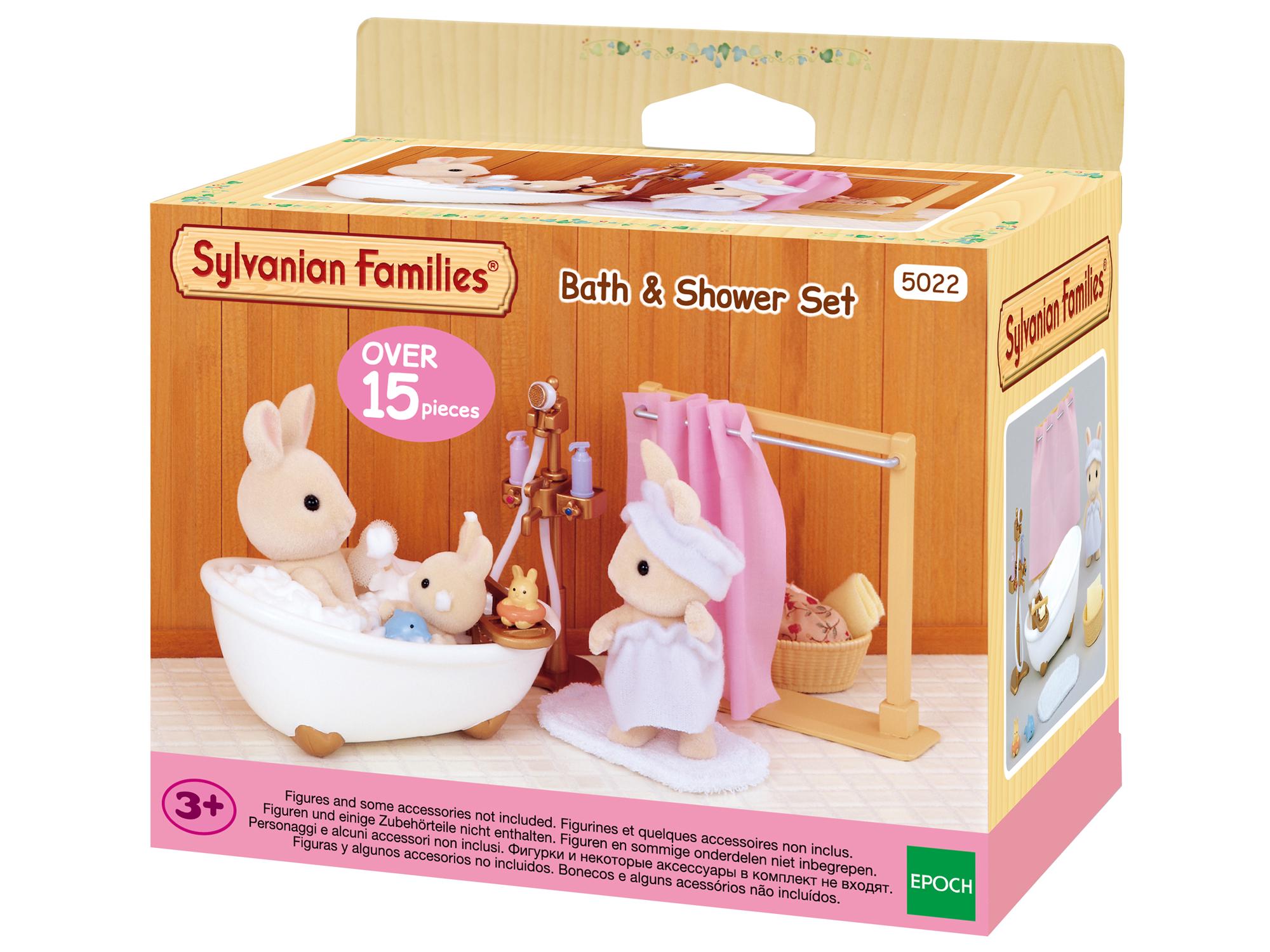 Игровой набор Sylvanian Families Ванная комната маленький набор (5022)