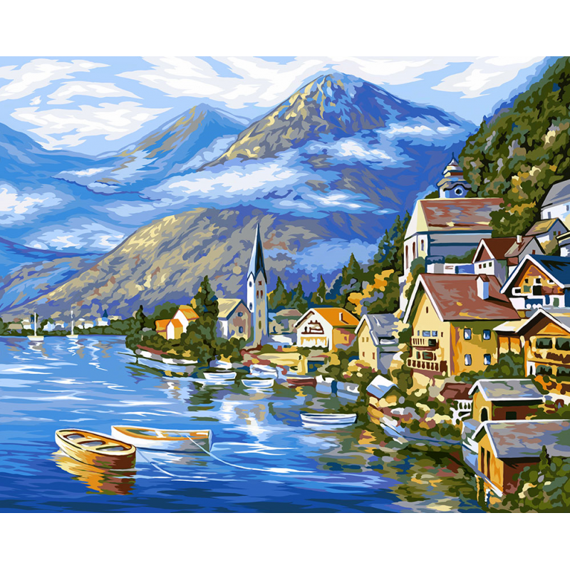 Набор Картина PAINTING BY NUMBERS 40x50 см