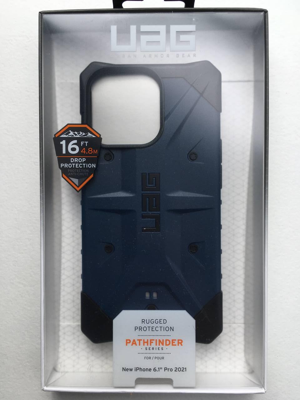 Чохол протиударний мілітарі UAG Pathfinder 113157114040 () для Iphone 13 Pro (6.1") Mallard - фото 3