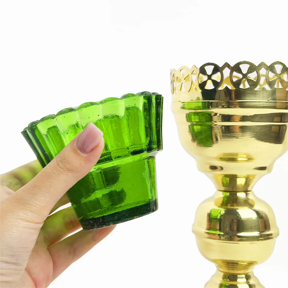 Лампада настольная большая со стаканом (12622-19216) - фото 2