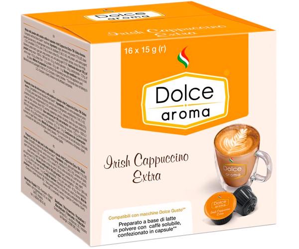 Кофе в капсулах Dolce Aroma Irish Cappuccino Dolce Gusto 16 шт. (е-192)