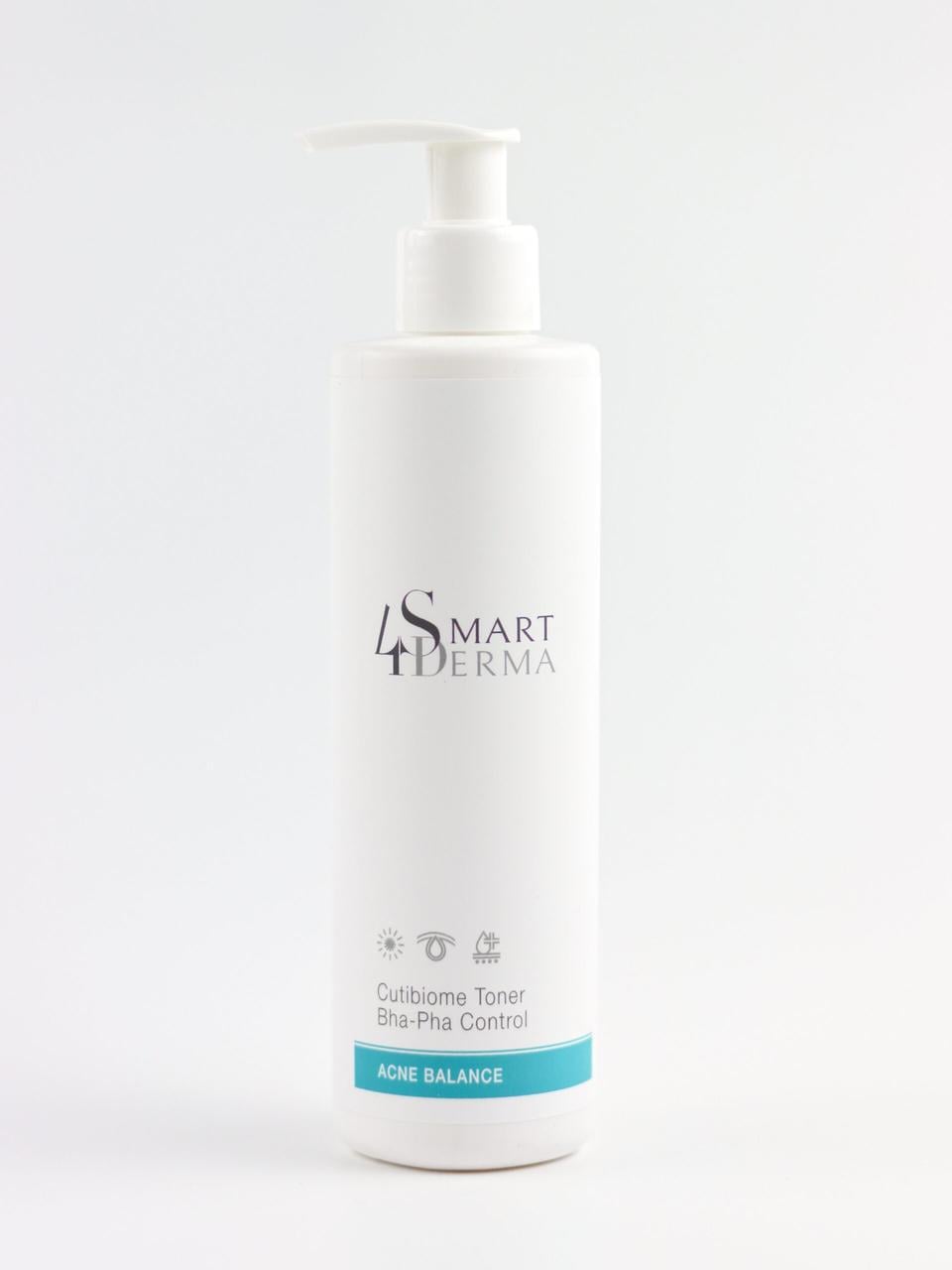 Тонер себорегулирующий Smart4Derma Acne Balance Cutibiome Toner мультикислотный 250 мл (1667961720)
