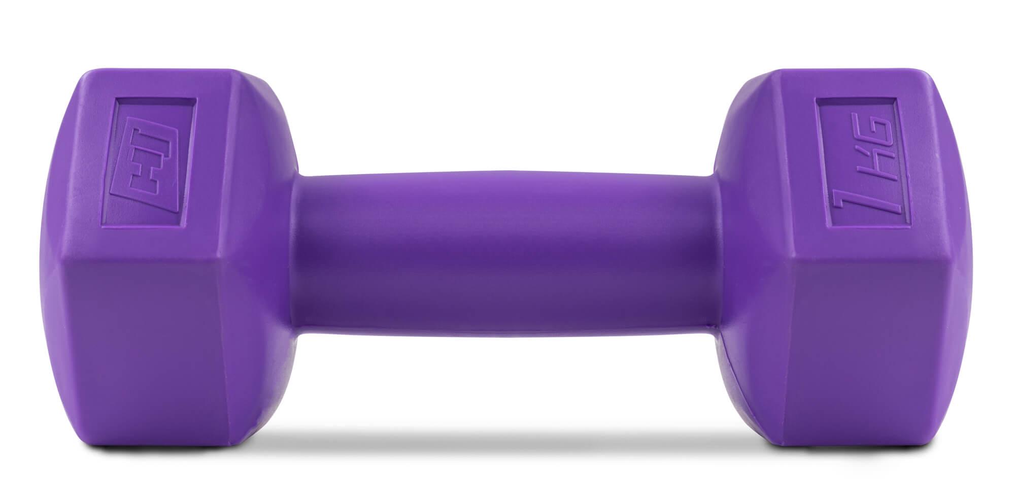 Набір гантелей Hop-Sport HS-C010DH 2х1 кг композитних Фіолетовий - фото 3 Набір гантелей Hop-Sport HS-C010DH 2х1 кг композитних Фіолетовий - фото 3