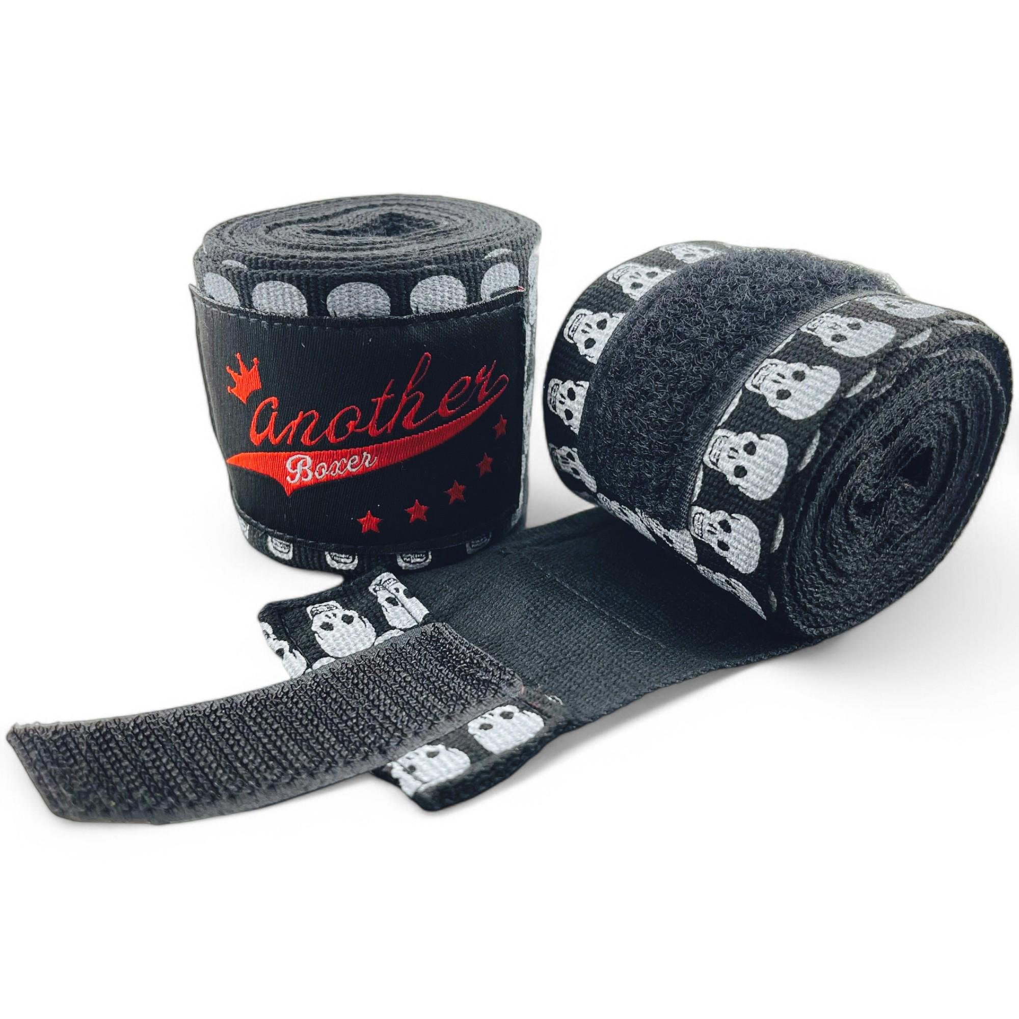 Бинты боксерские Another Boxer Череп 5 м Черный (2_1_5m_1) Бинты боксерские Another Boxer Череп 5 м Черный (2_1_5m_1)