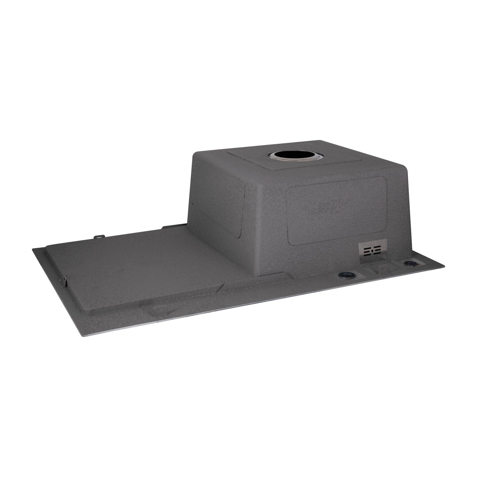 Мийка для кухні інтегрована Lidz Handmade H7849L Brushed Steel крило ліворуч з дозатором 3/1 мм (31022591) - фото 4 Мийка для кухні інтегрована Lidz Handmade H7849L Brushed Steel крило ліворуч з дозатором 3/1 мм (31022591) - фото 4