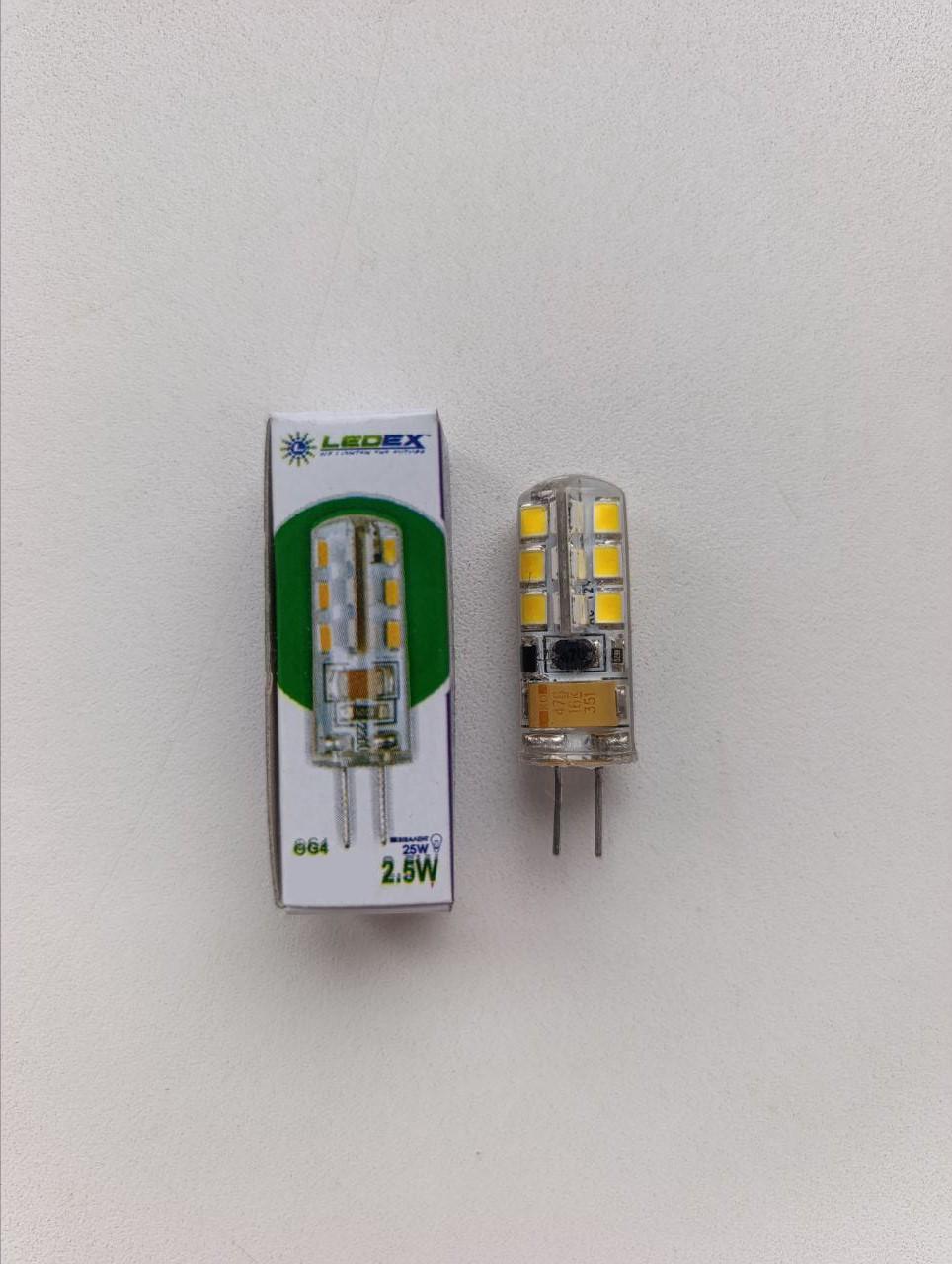 Світлодіодна лампа капсульна 2,5W G4 12V 3000К (31054691)