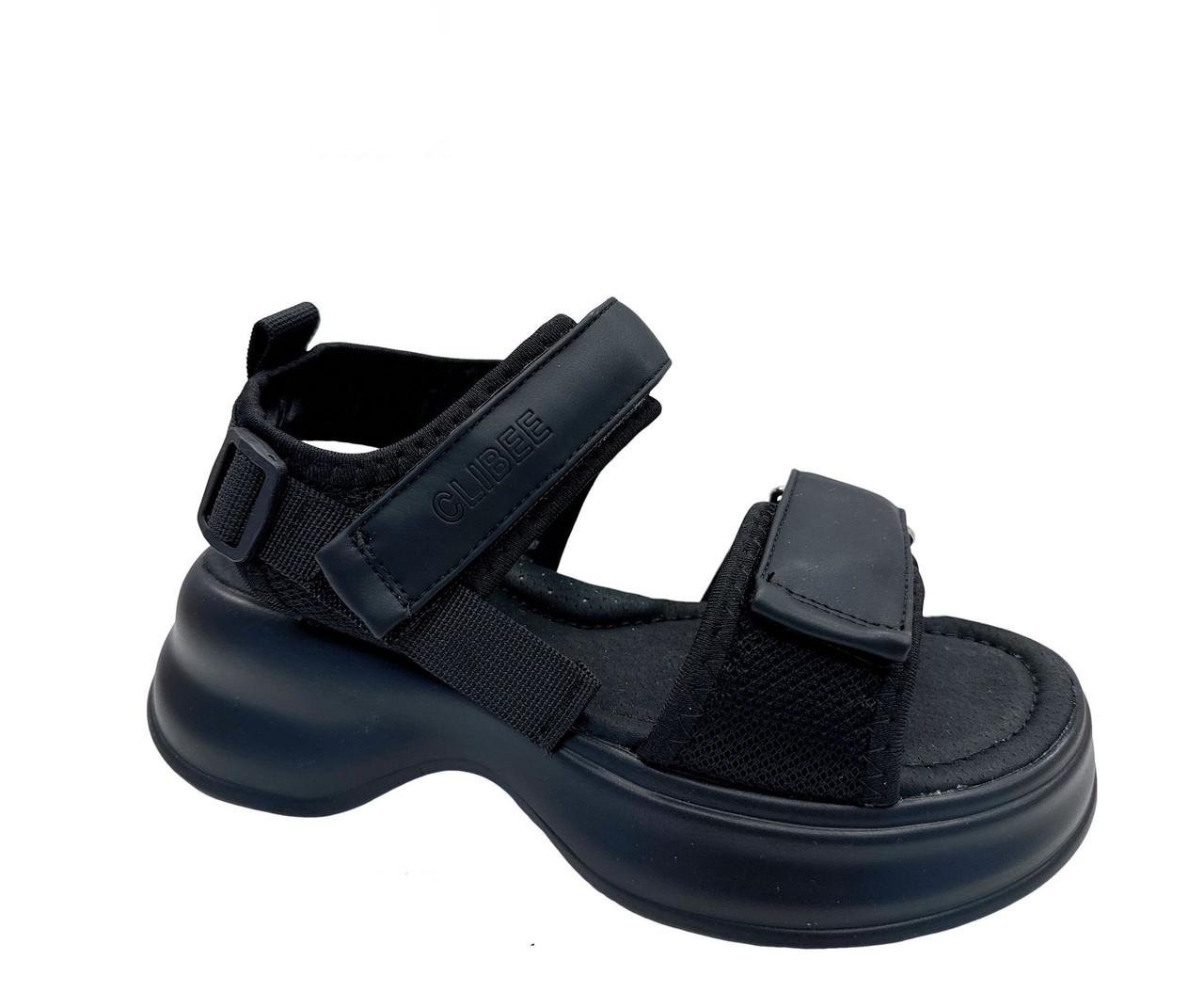 Босоножки для девочек Clibee AC350135/37 р. 37 Черный