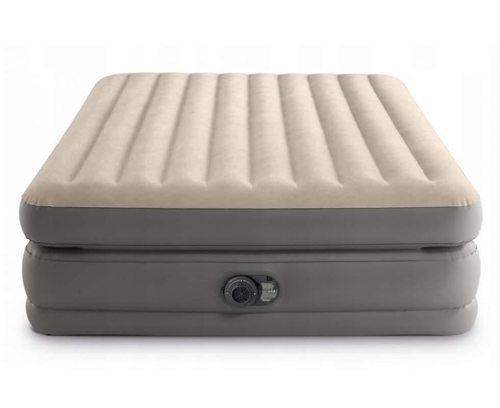 Матрас надувной двухместный Intex 152 х 203 х 51 см с электронасосом (64164) - фото 3