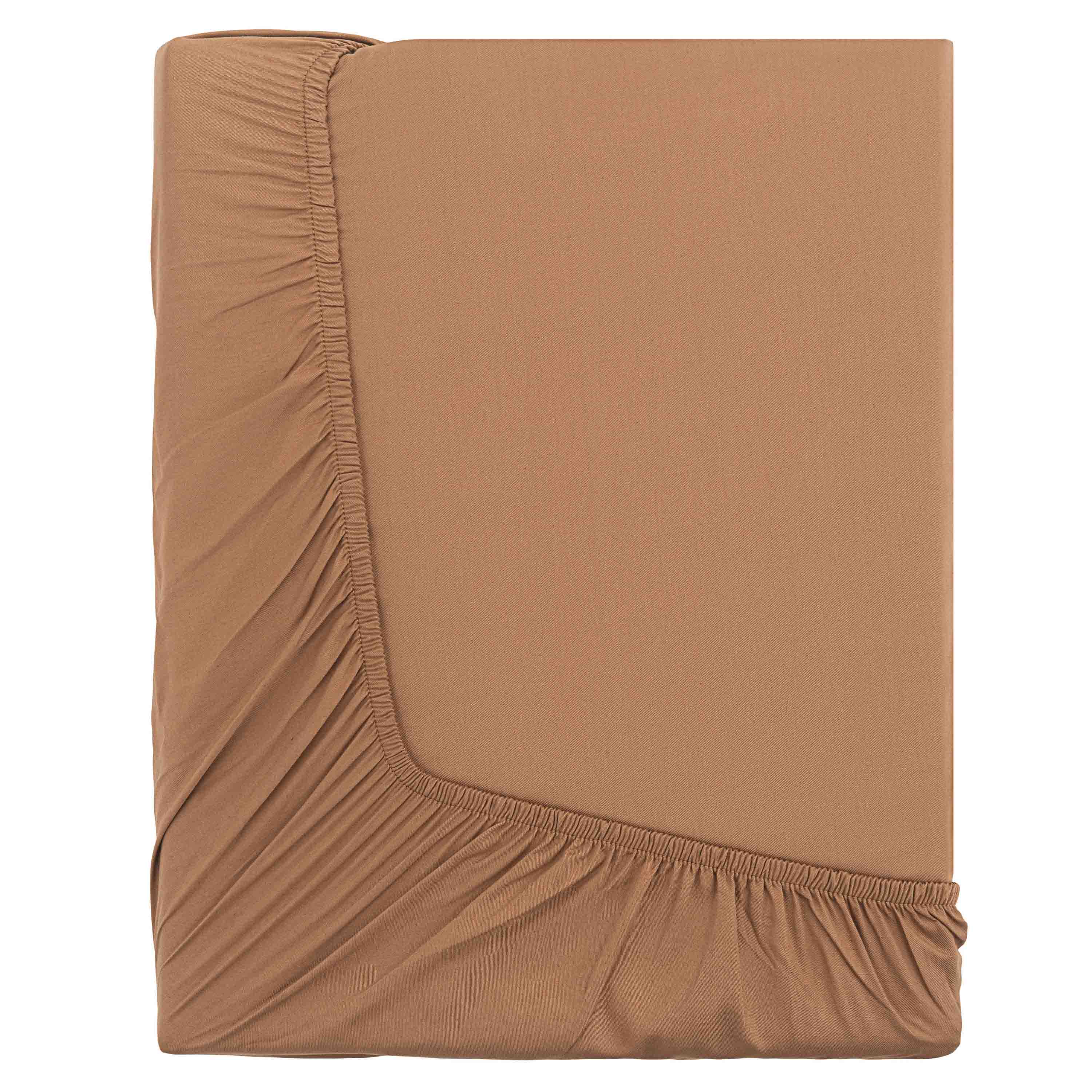 Простынь на резинке Ardesto Mix&Match 160х200/30 см Коричневый (ART1620FSH) - фото 6 Простынь на резинке Ardesto Mix&Match 160х200/30 см Коричневый (ART1620FSH) - фото 6