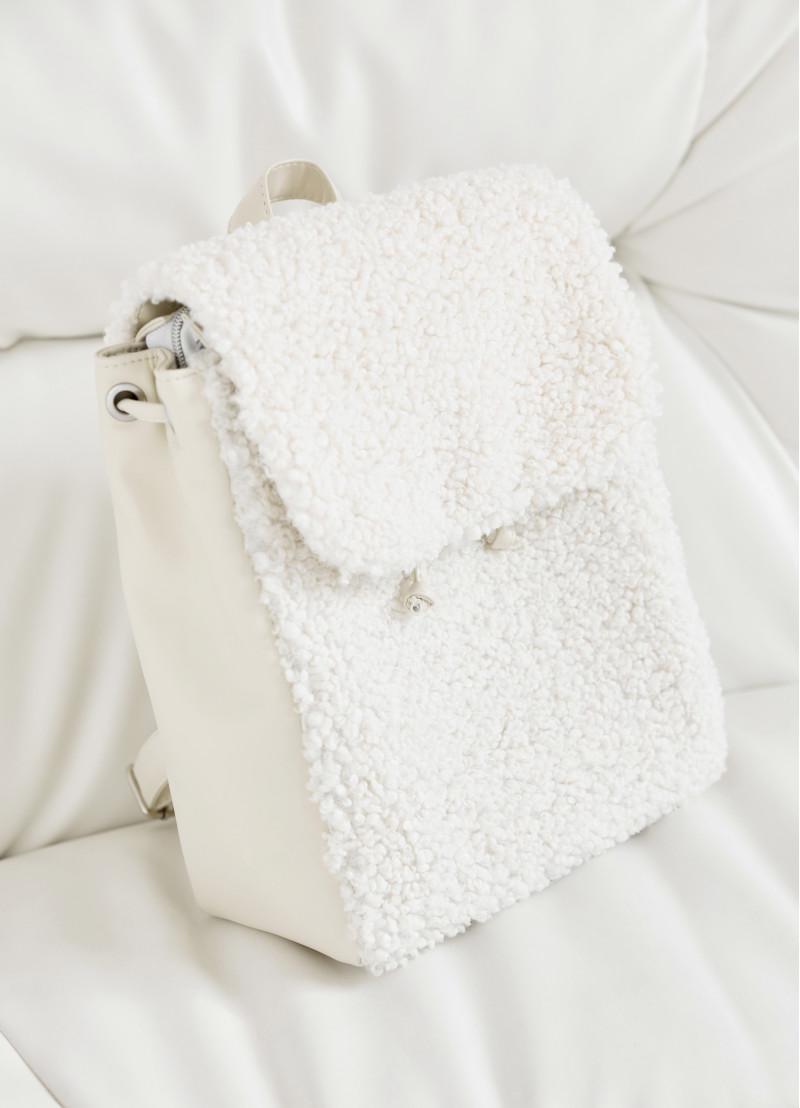 Рюкзак женский Sambag Loft Dolly 30x25x12 см Белый (22200808)