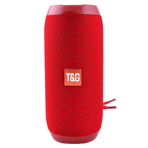 Беспроводная влагозащищенная Bluetooth колонка с громкой связью TG117 Красный (537254)