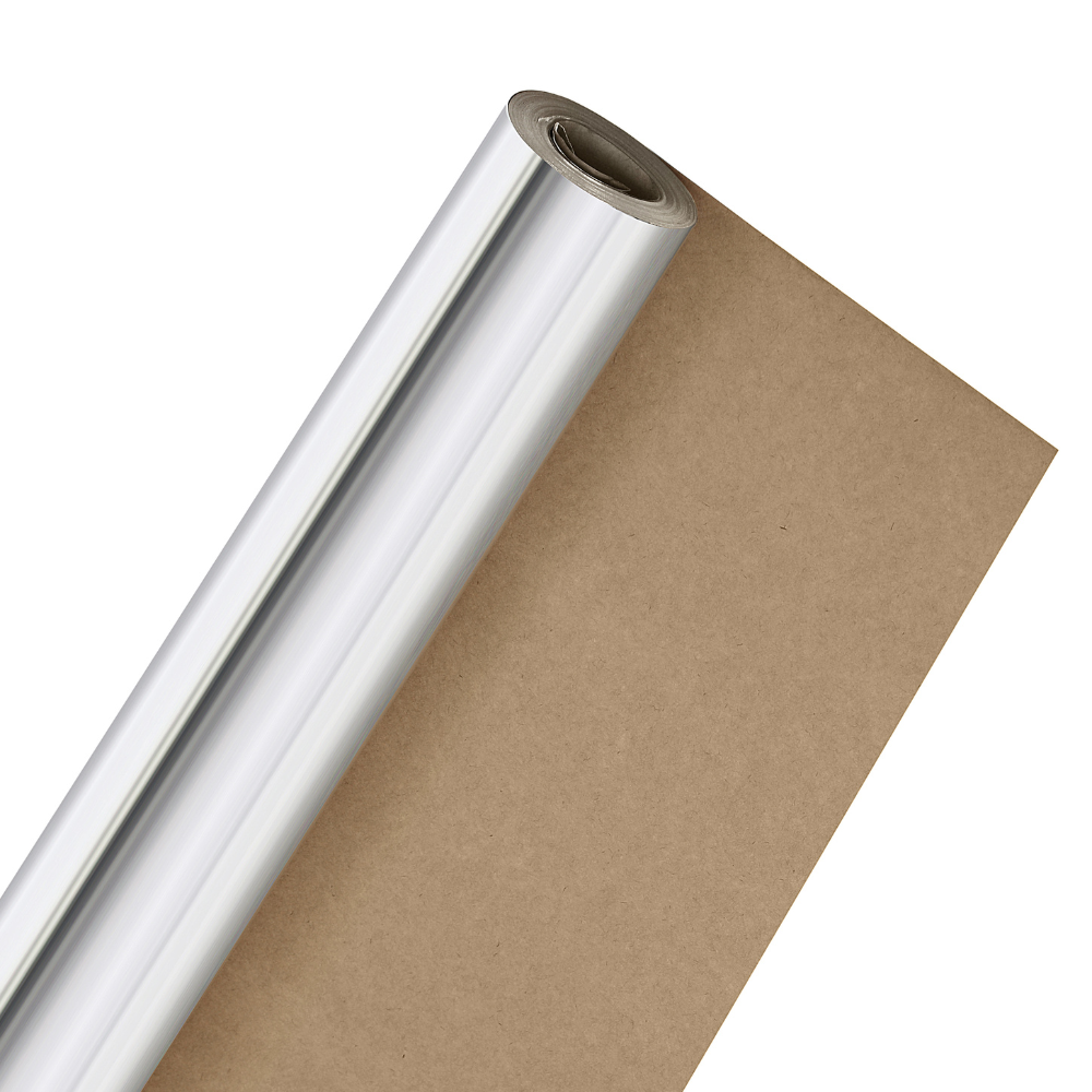 Пароізоляційний тепловідбивний папір Fortex AluPaper 1,25x24 м 30 м2 104 г/м2 (340004)