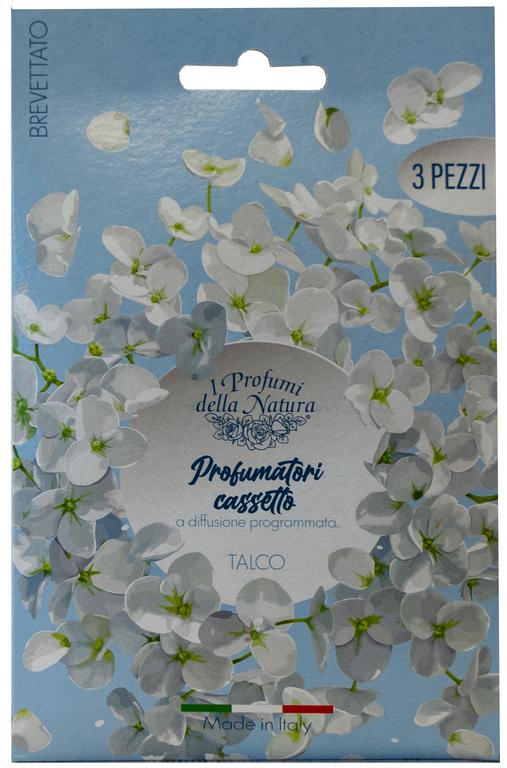 Ароматизатор Geca Profumatori casseto Talco Тальк лист 3 шт. (000048756) Ароматизатор Geca Profumatori casseto Talco Тальк лист 3 шт. (000048756)