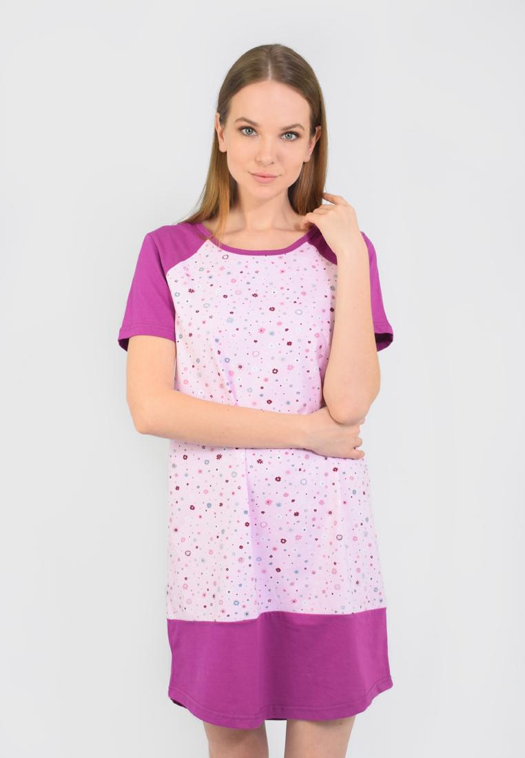 Ночная рубашка N.EL 914-18 M Сиреневый