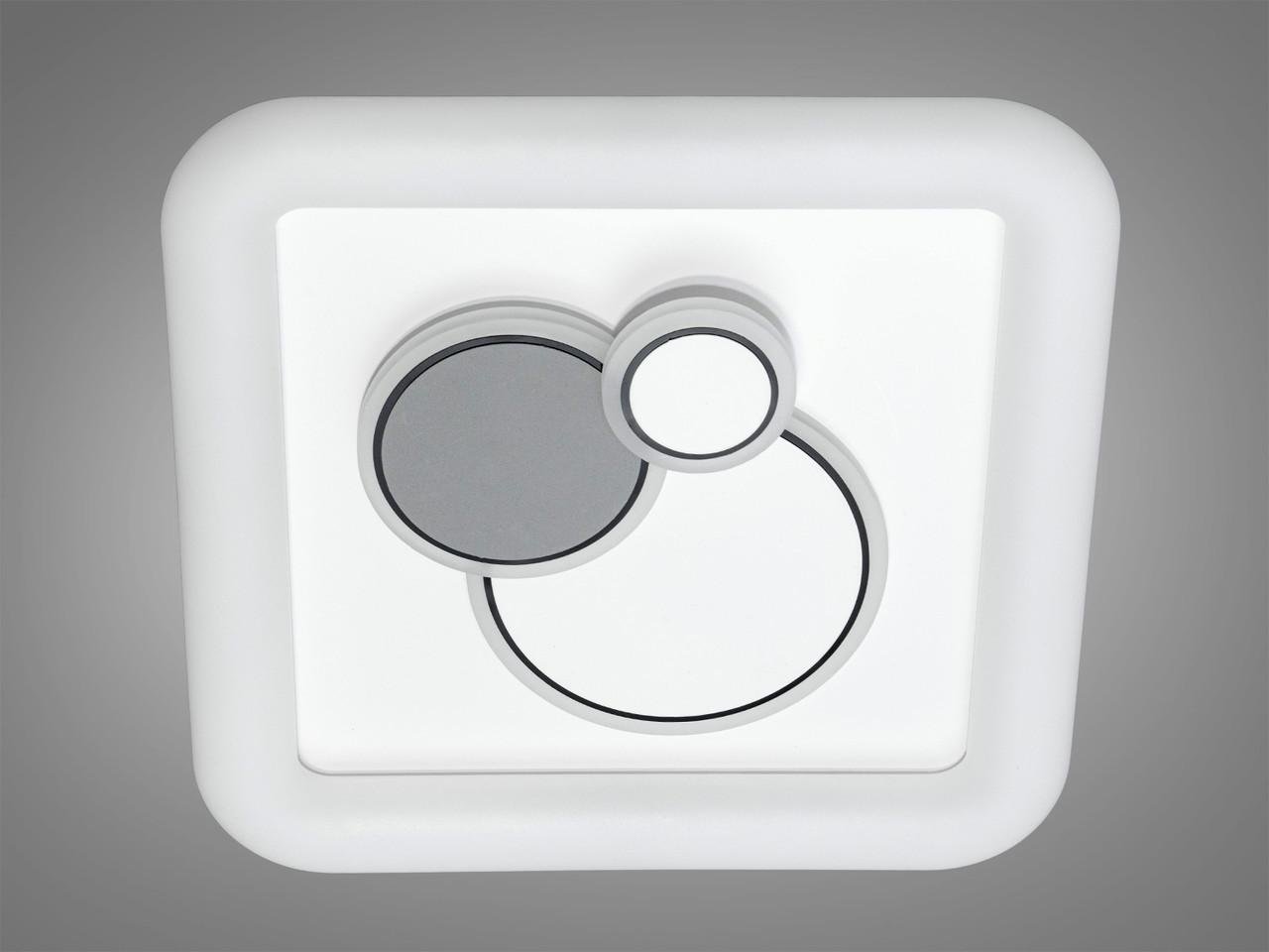 Светодиодный светильник для гостиной Diasha 8990 квадрат 52 Вт 330x330 мм Белый (2787640944)