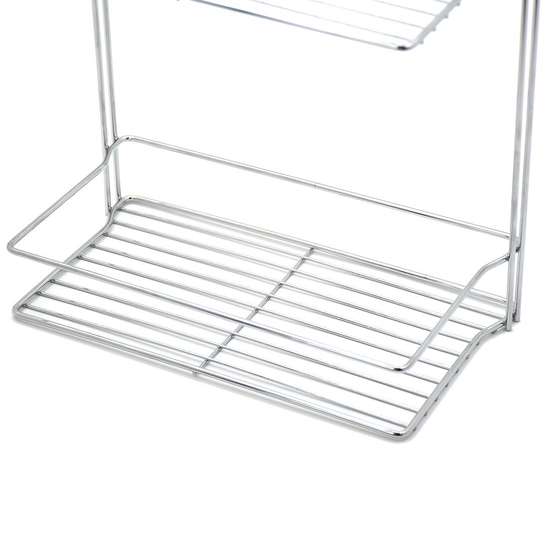 Полиця двоярусна Homax 28x15,5x31,7 см (EBA-1002) - фото 2 Полиця двоярусна Homax 28x15,5x31,7 см (EBA-1002) - фото 2