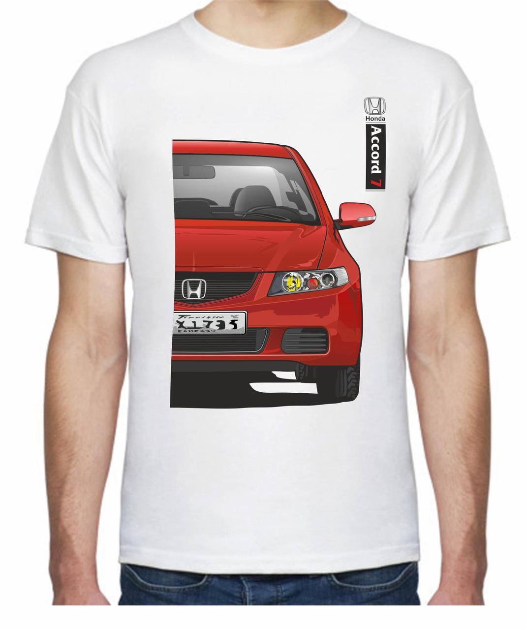 Футболка мужская Avtolife Honda Accord 7 FR 407433 XL Белый (2498725927) Футболка мужская Avtolife Honda Accord 7 FR 407433 XL Белый (2498725927)