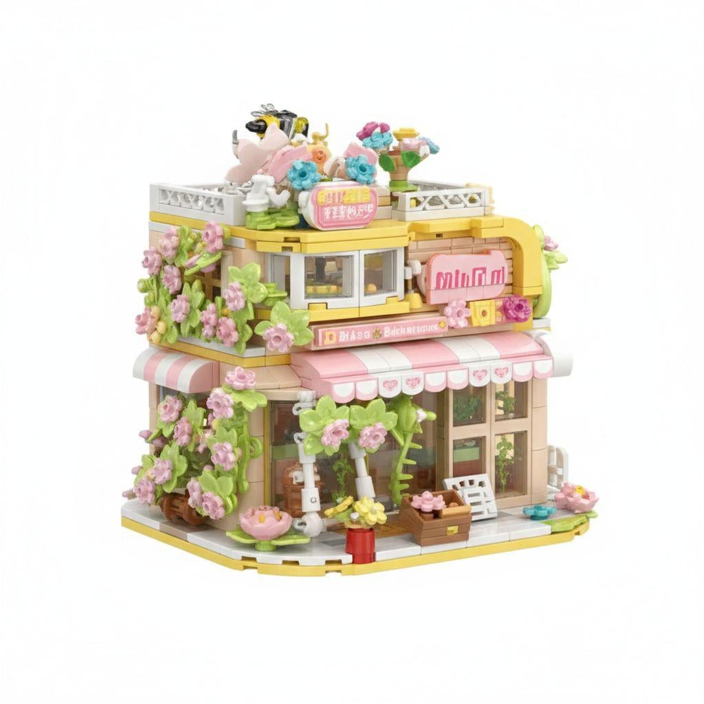 Конструктор детский Красочная цветочная комната 36026 920 дет. Розовый (31920499)