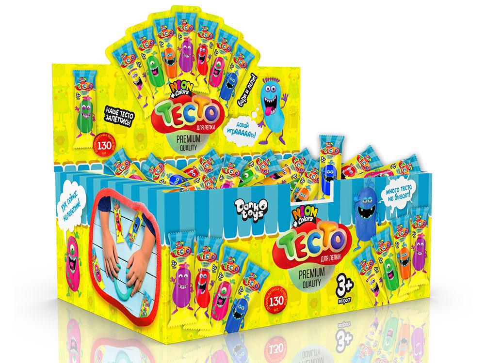 Креативна творчість тісто для ліпки Danko Toys в брикетах (MTT-102757)