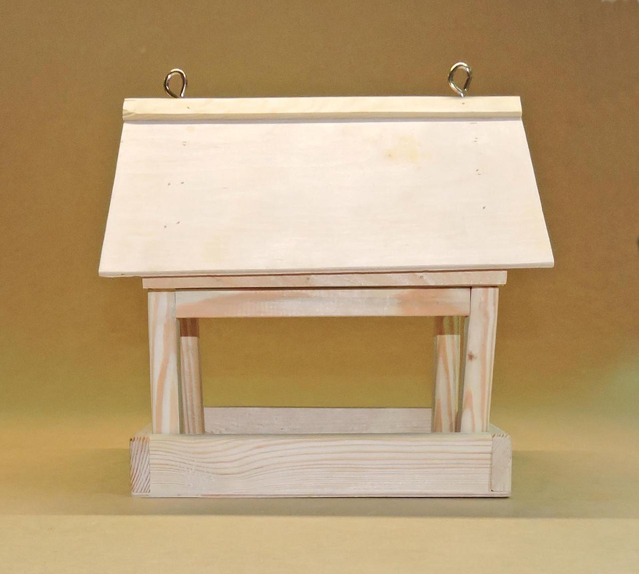 Годівниця зі шпаківнею з дерева Горіхвістка (КСЧ-000100) - фото 4