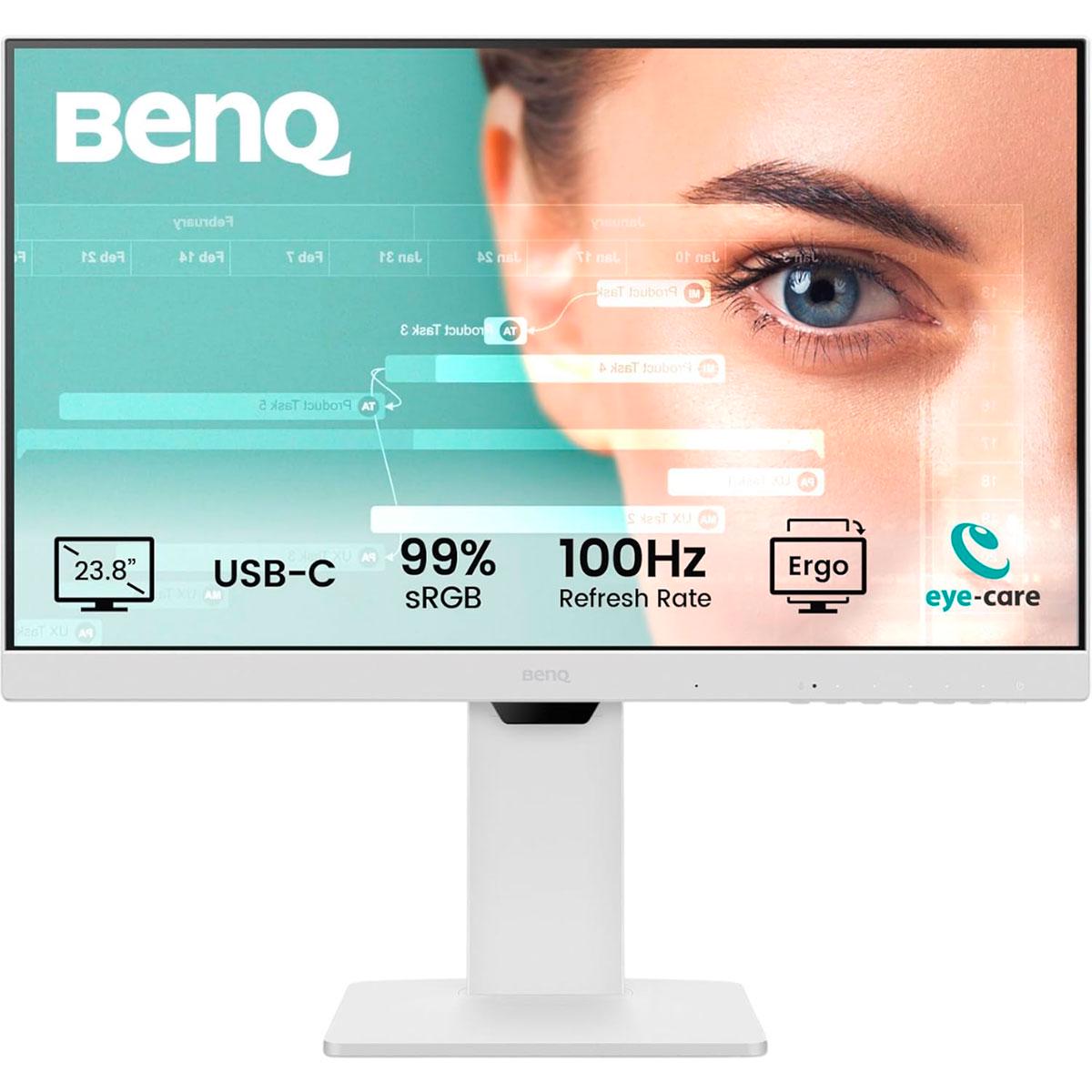 Монитор BenQ GW2486TC Белый (9H.LMLLB.QBE)