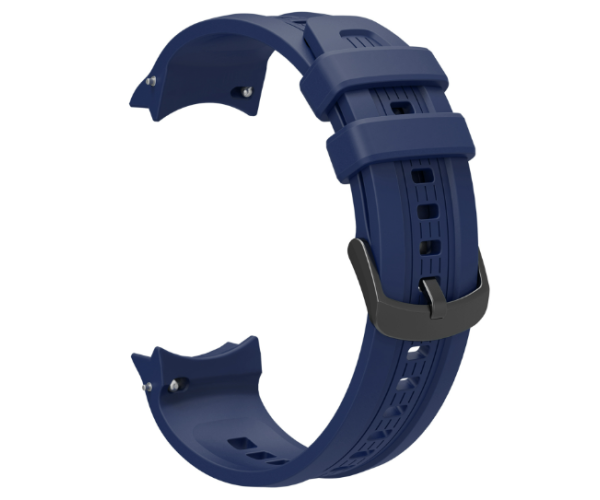 Ремешок для смарт-часов Silicone Amazfit Balance силиконовый Синий