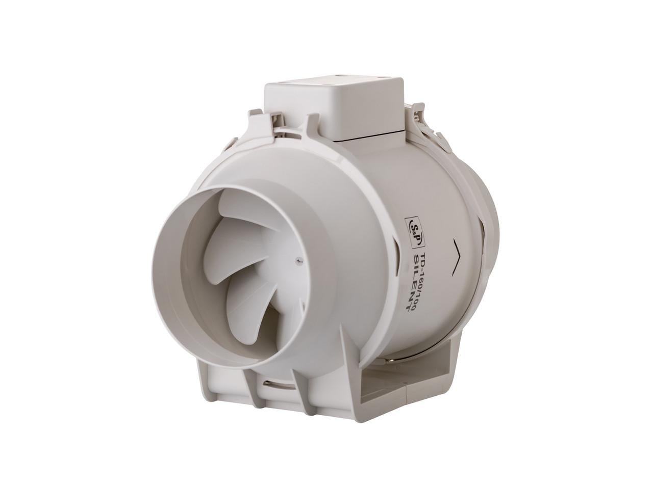 Вентилятор канальный вытяжной с таймером Soler&Palau TD-160/100 N Т Silent (5211322200)