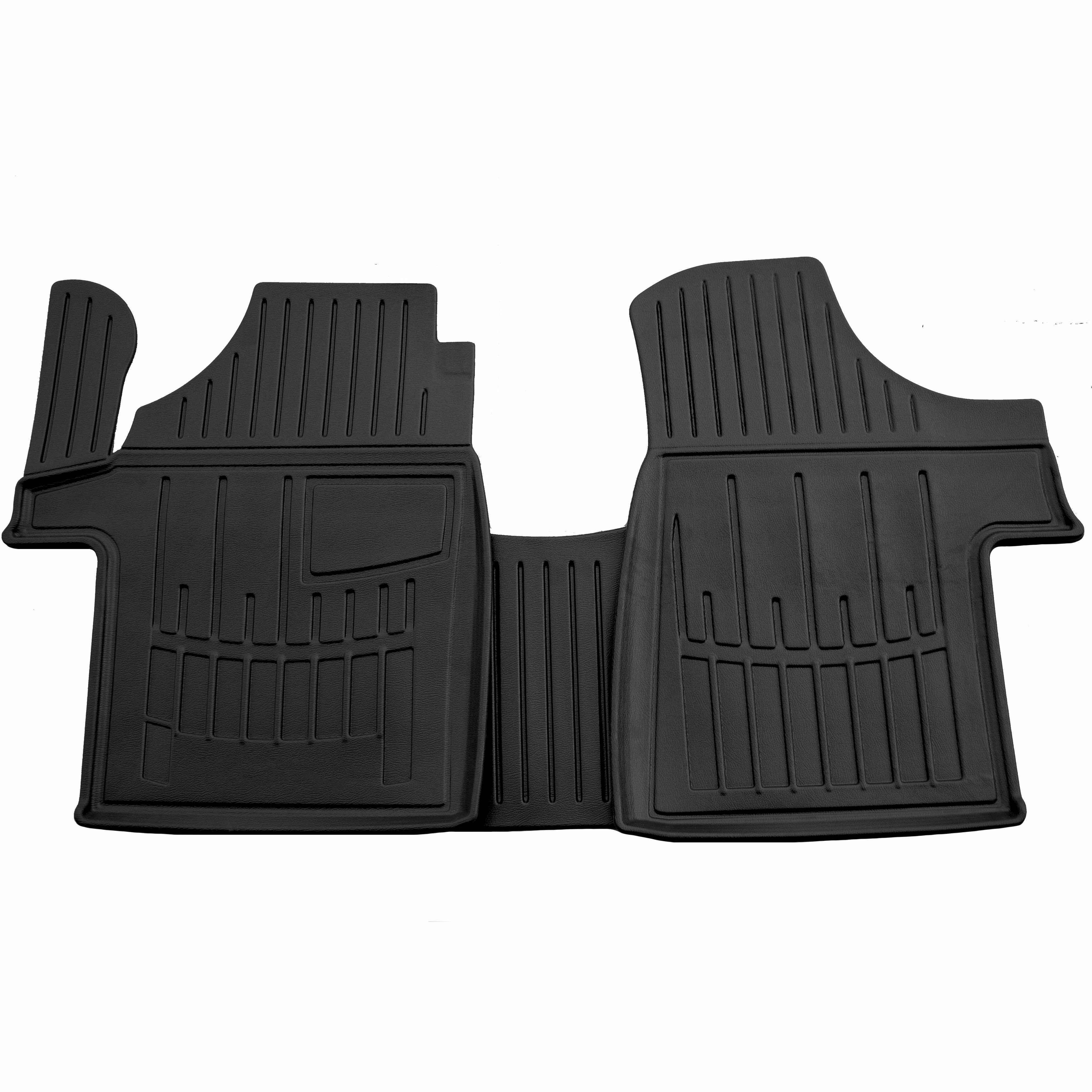 Коврики Stingray 3D для Mercedes Viano 2004-2014 рр. полиуретан 3 шт. Черный (158315)