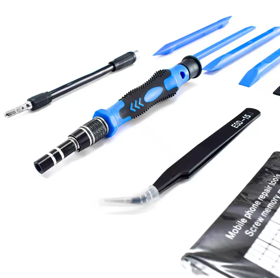 Викрутка з набором магнітних біт з чохлом 168в1 (2201468189) - фото 9