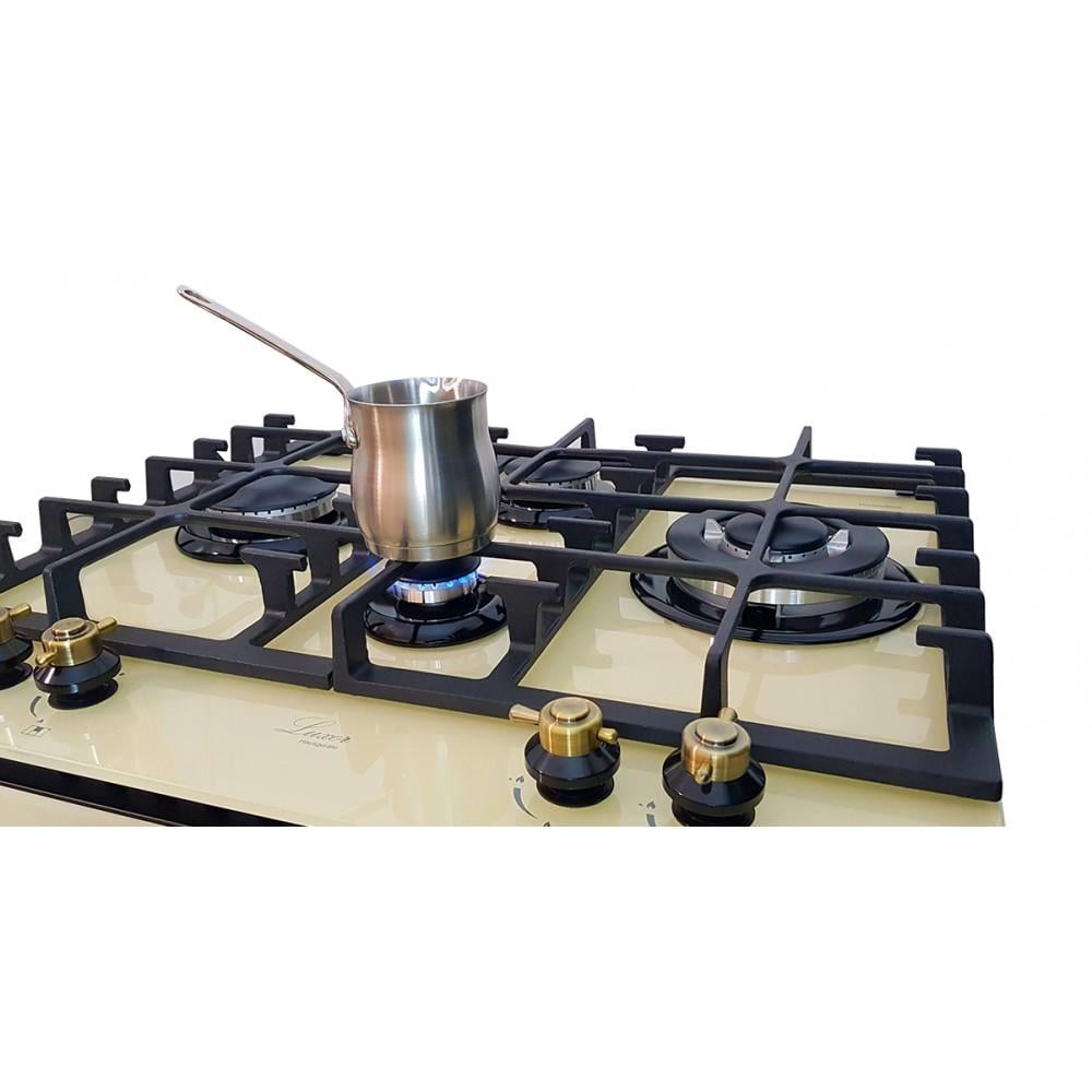 Комплект вбудовуваної техніки Luxor Qualitat BG Kup Газова поверхня Luxor RG 650 BG Kup з підставкою Wok (30488000) - фото 4 Комплект вбудовуваної техніки Luxor Qualitat BG Kup Газова поверхня Luxor RG 650 BG Kup з підставкою Wok (30488000) - фото 4