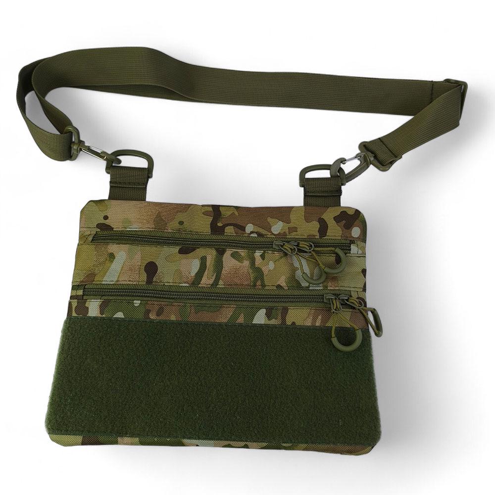 Сумка мужская нагрудная военная (521254) - фото 2 Сумка мужская нагрудная военная (521254) - фото 2