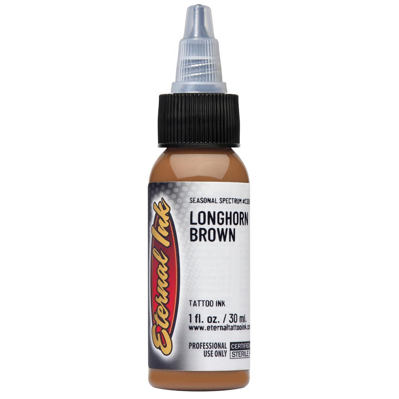 Тату краска Eternal Seasonal Spectrum Series Longhorn Brown 30 мл
