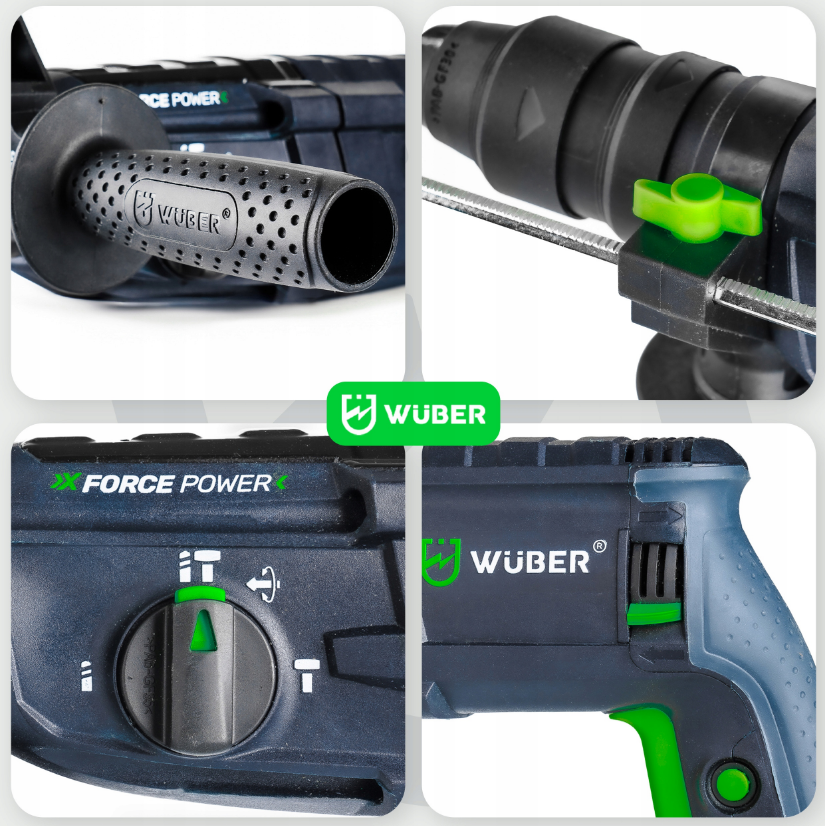 Дриль ударний Wuber 2500 Вт - фото 7 Дриль ударний Wuber 2500 Вт - фото 7