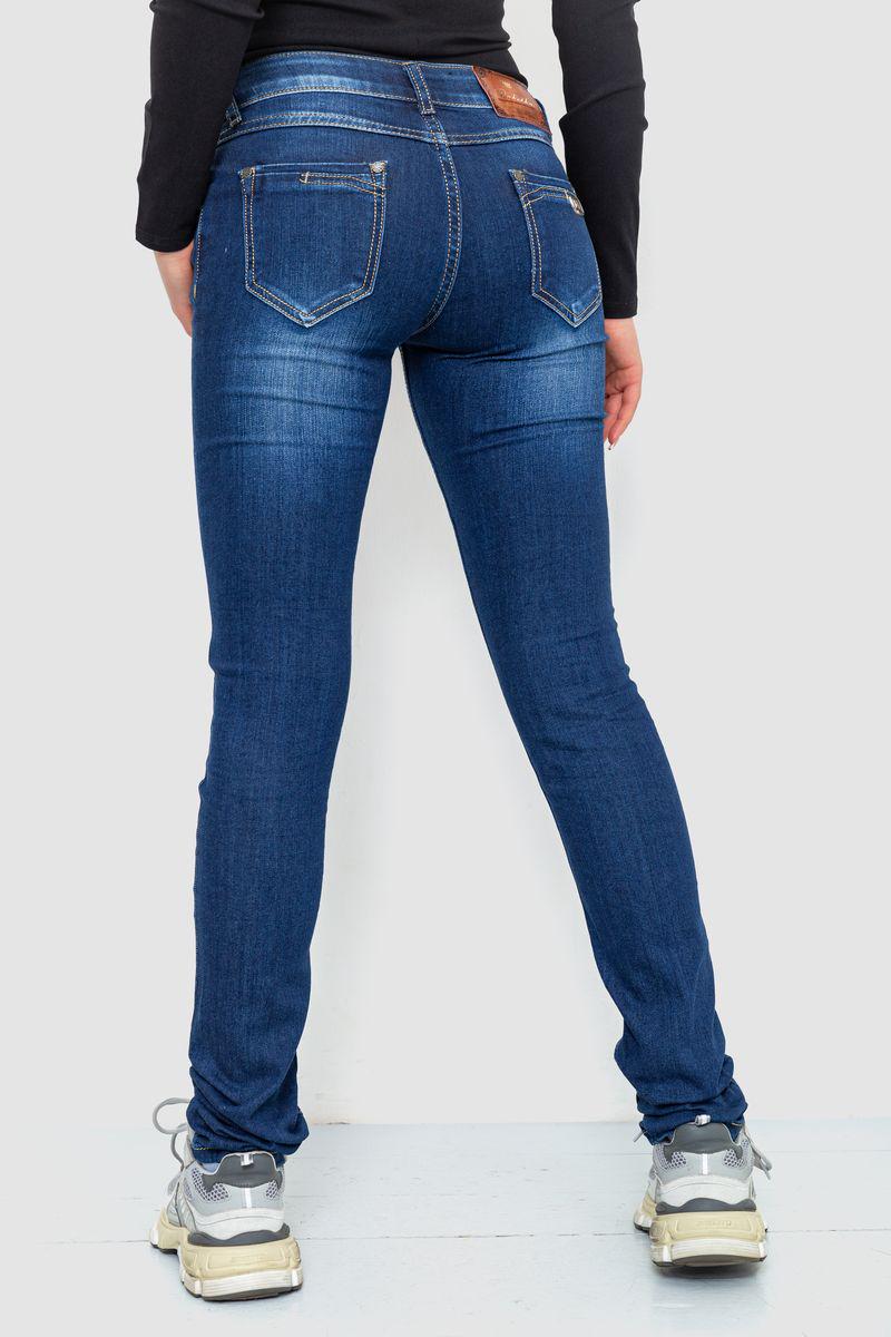 Джинсы женские с потертостями Ager 244RA602 р. 25 Синий (65f2d3f9a4b9607aef04ec95) - фото 4