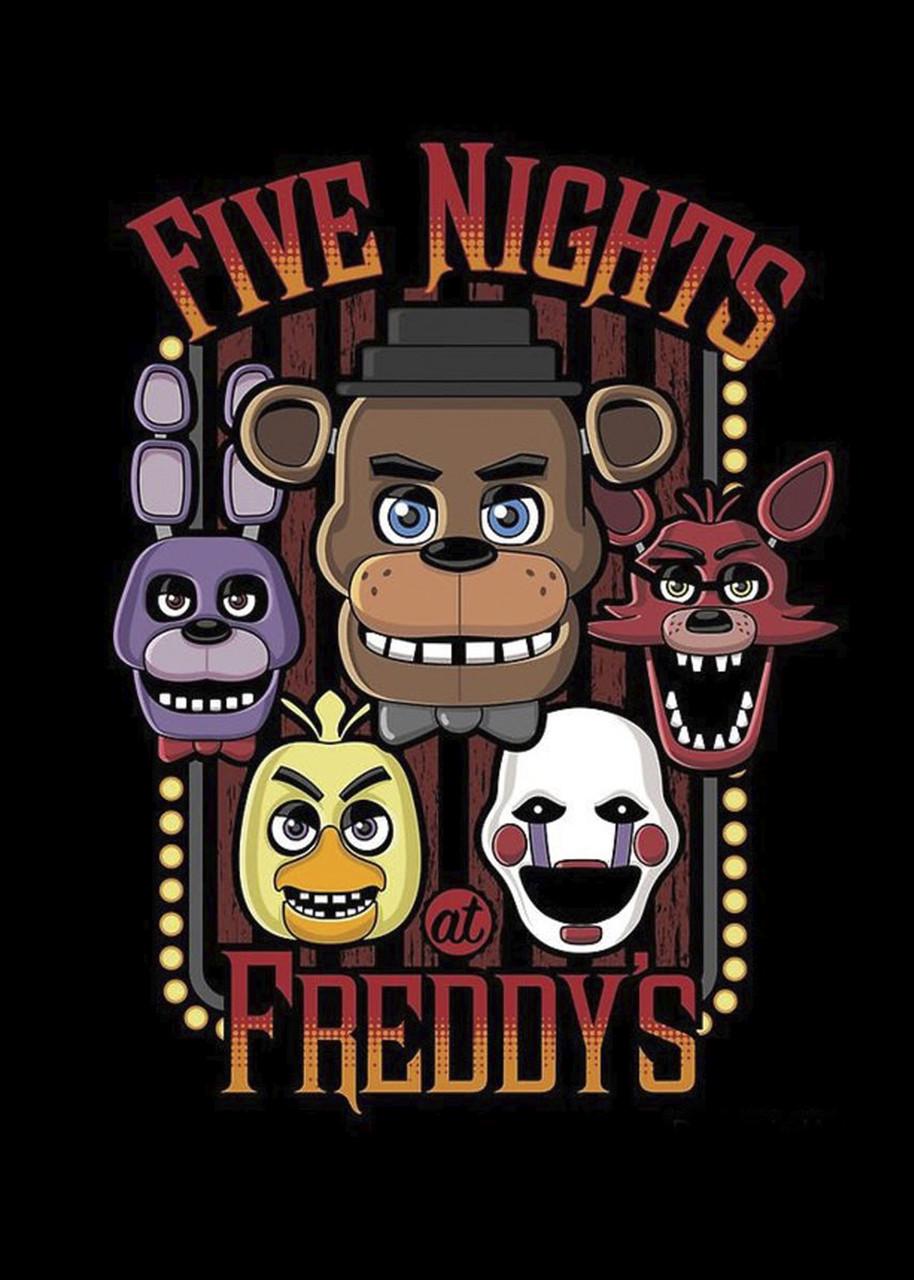 Картина постер Gee! Five Nights at Freddys Пять Ночей с Фредди 40х60 см FN 09.019