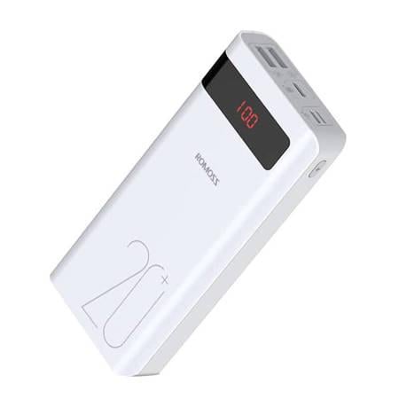 Повербанк Romoss Sense 6PS+ 20000 mAh White - фото 2