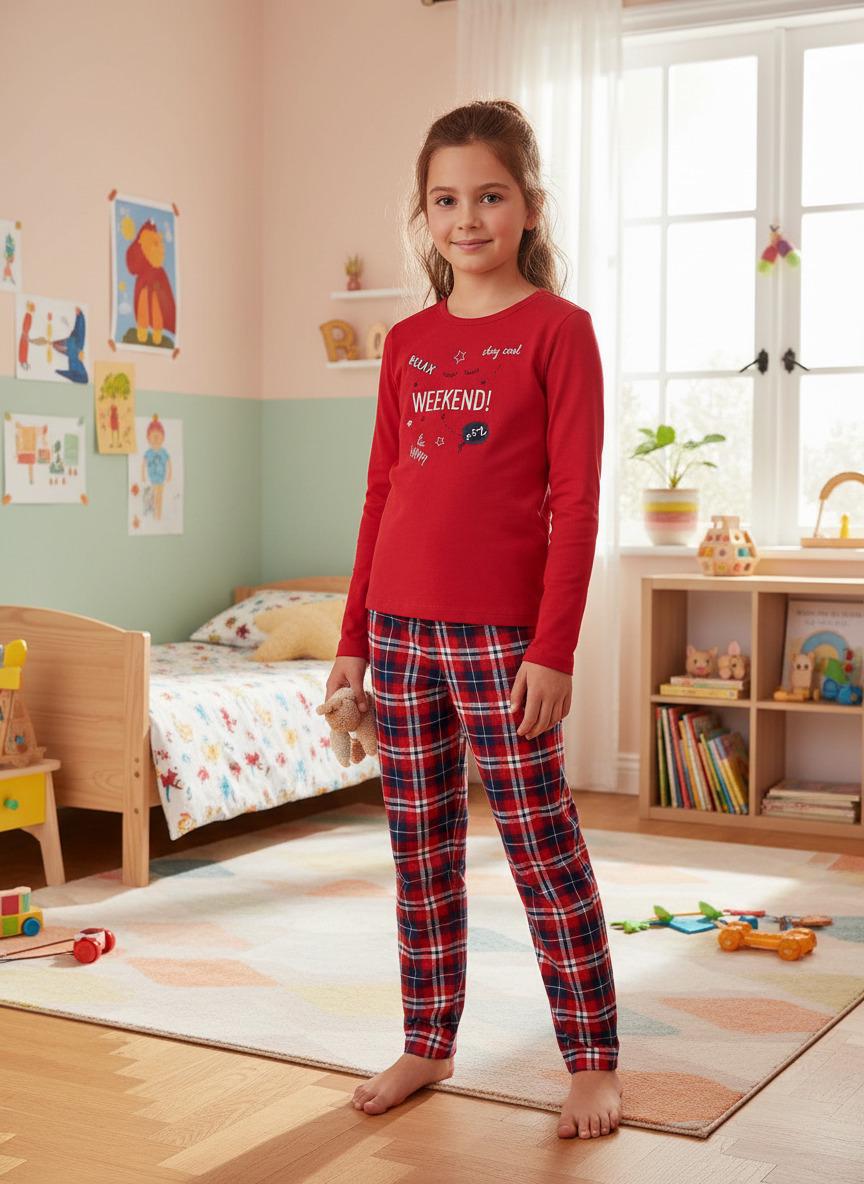 Пижама для девочки Pepperts 158-164 см (PI0001G055)