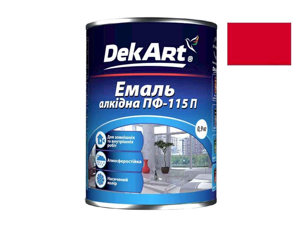 Емаль алкідна ПФ-115 DekArt 900 г Червоний (483455)