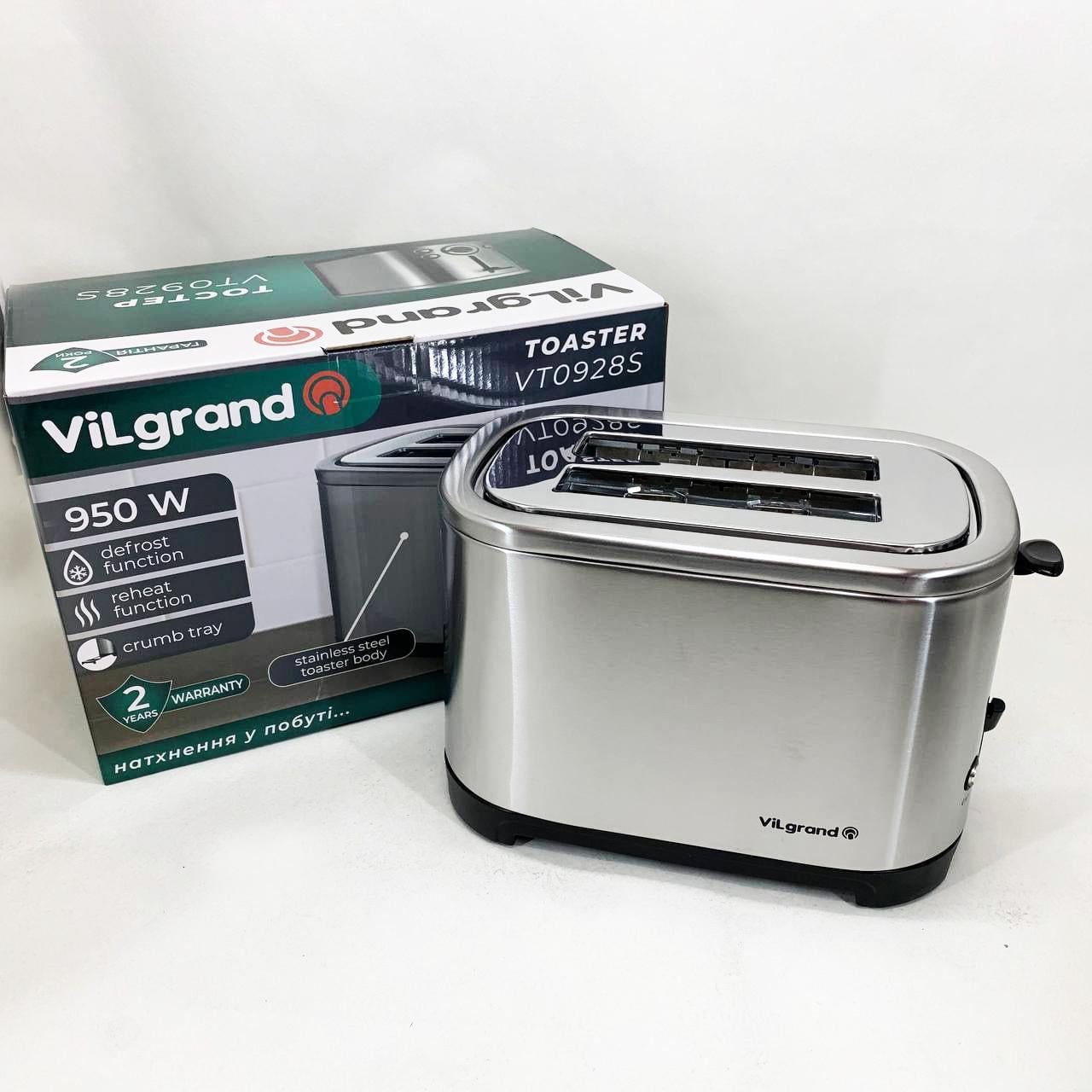 Тостер ViLgrand VT0928S
