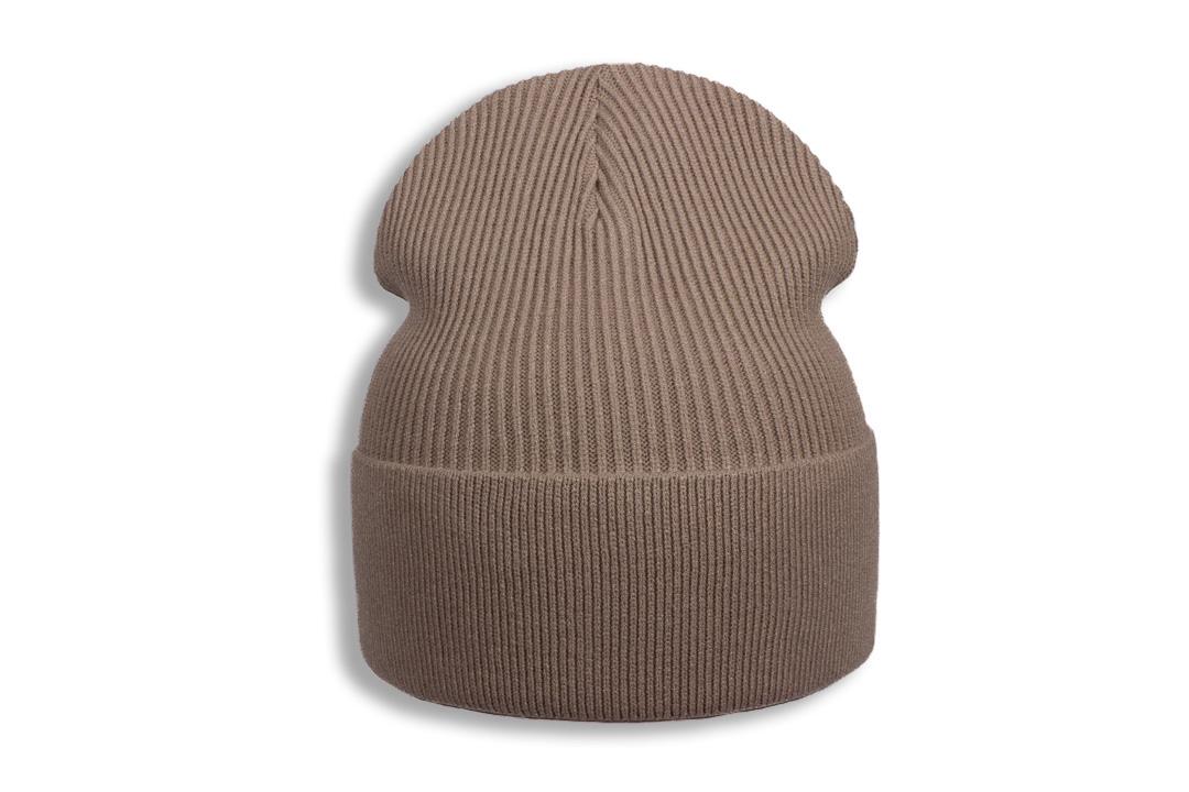Шапка молодежная Apex Джеки в рубчик с отворотом кашемировая одинарная one size Капучино (282146) - фото 1 Шапка молодежная Apex Джеки в рубчик с отворотом кашемировая одинарная one size Капучино (282146) - фото 1