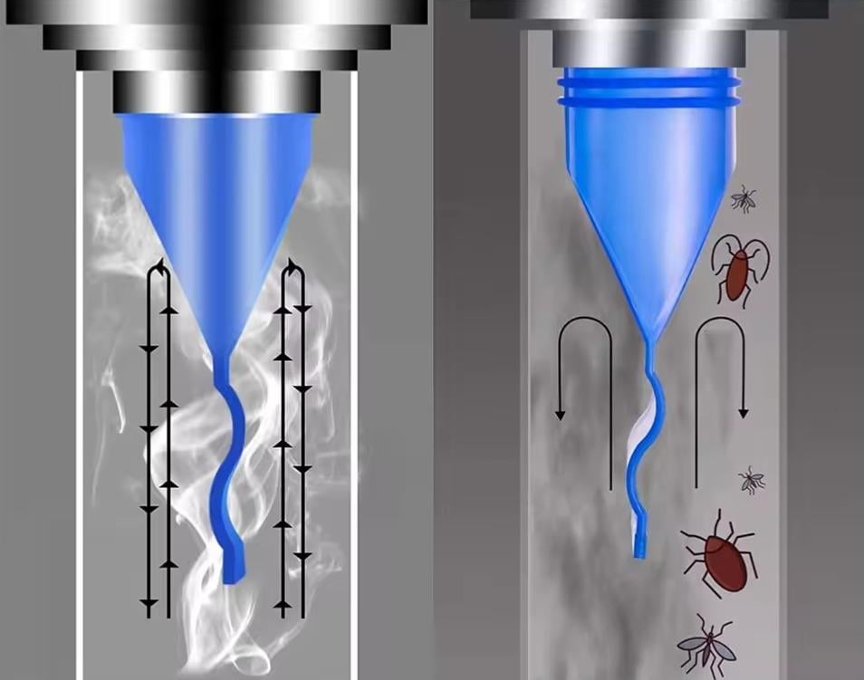 Затвор для душевого трапа сухой 40-50 мм (0081) - фото 2 Затвор для душевого трапа сухой 40-50 мм (0081) - фото 2