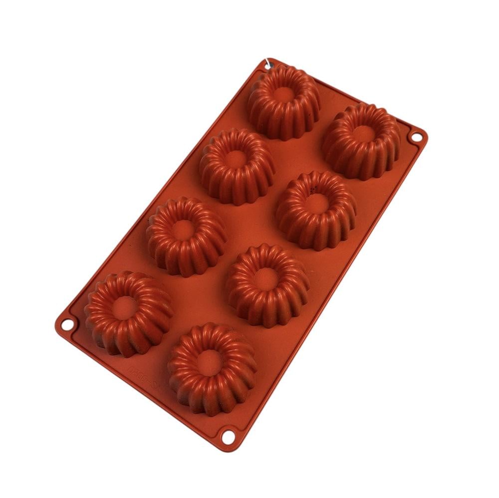 Форма силиконовая One Chef Профи Мафин 59 мм 8 ячеек (32199367)