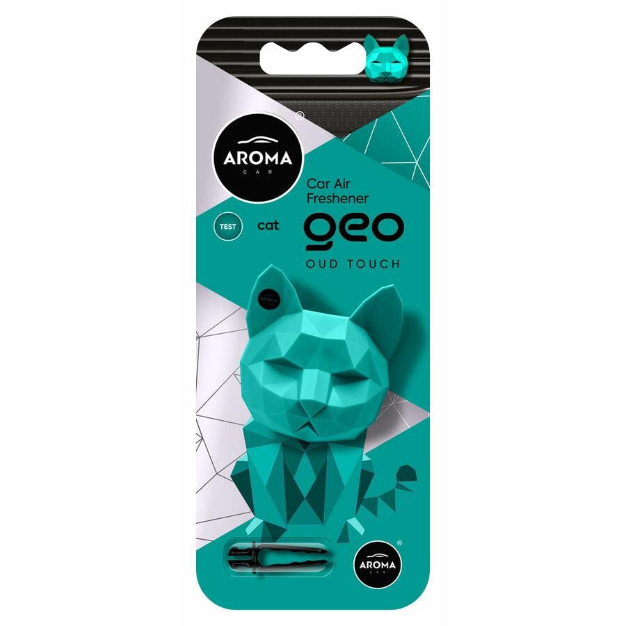 Освіжувач повітря полімерний для обдуву Aroma Geo Cat Turquoise Oud Touch 12149 (578187)
