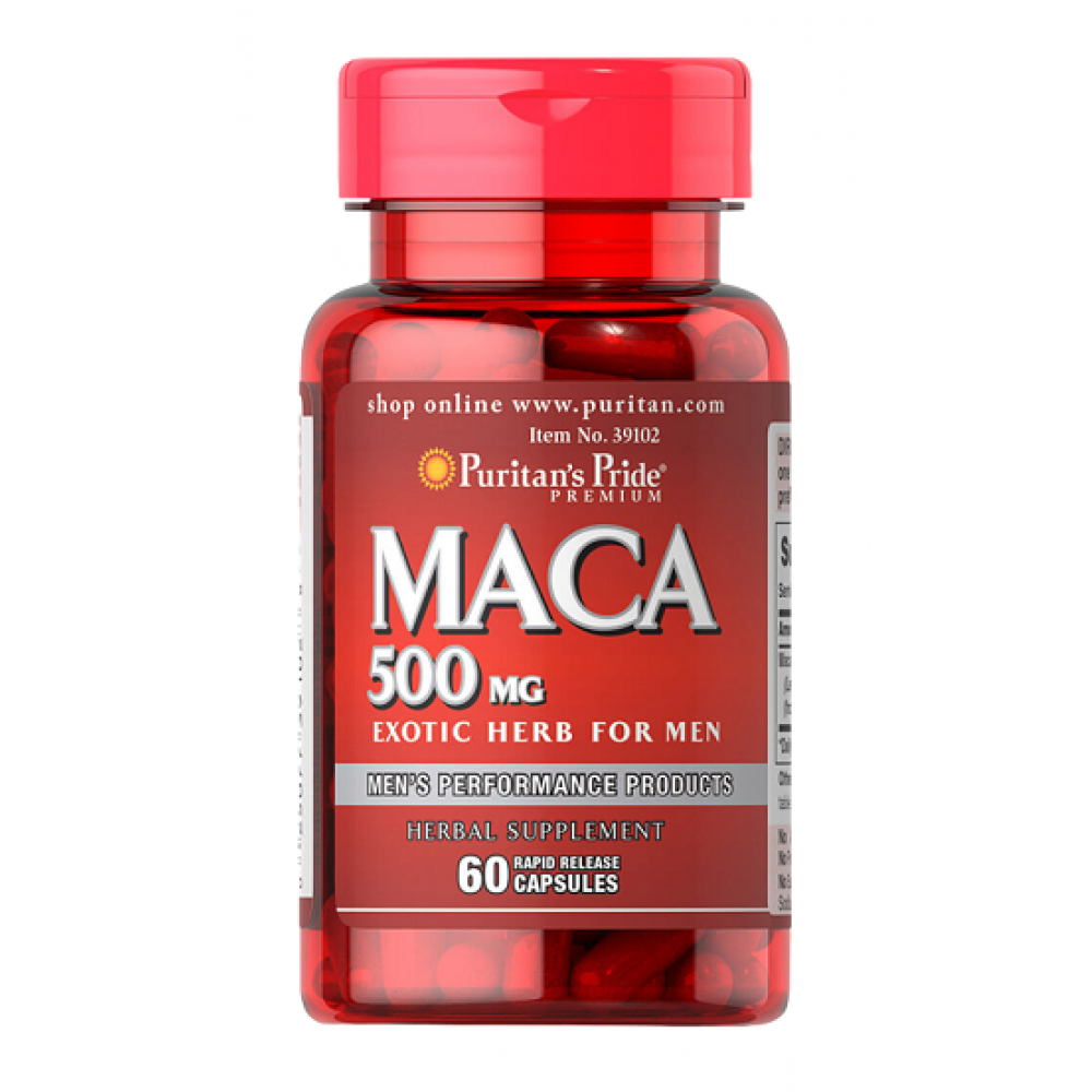Натуральная добавка Maca 500 mg 60 caps (100-26-9984784-20)