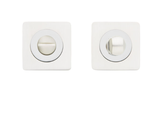 Фіксатори Gavroche Z3-WC PW/CP комплект Білий перлинний/Хром (2164649858)