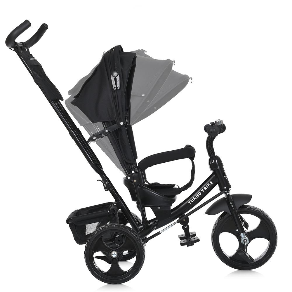 Детский велосипед трехколесный Turbo Trike MT 1005 EVA Черный (715838703) - фото 3