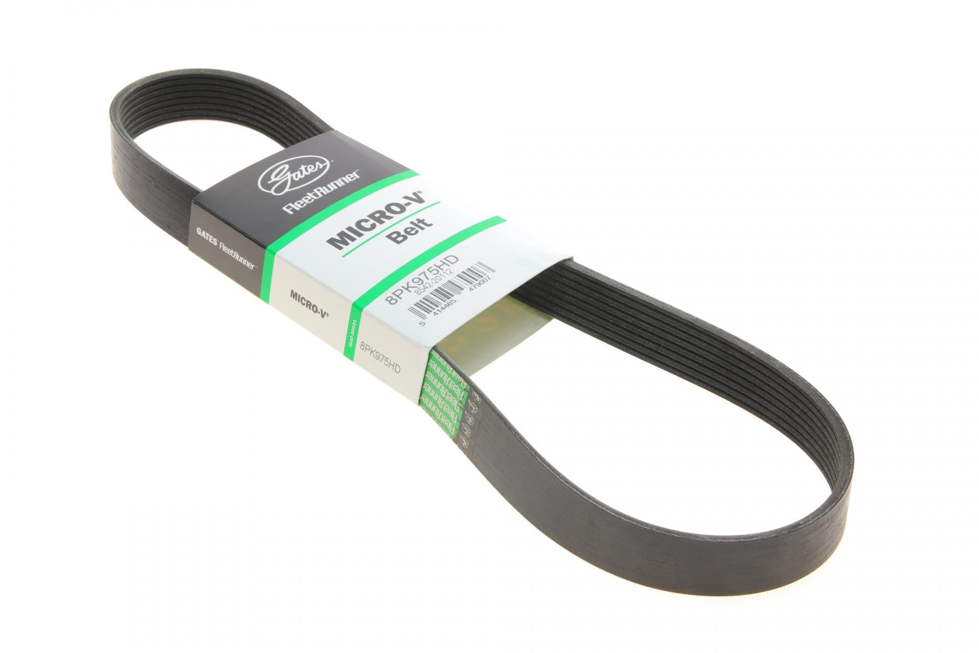 Ремень генератора GATES Volvo FH12/FH16/FM12 12.1D/16.1D 93- (8PK975HD)